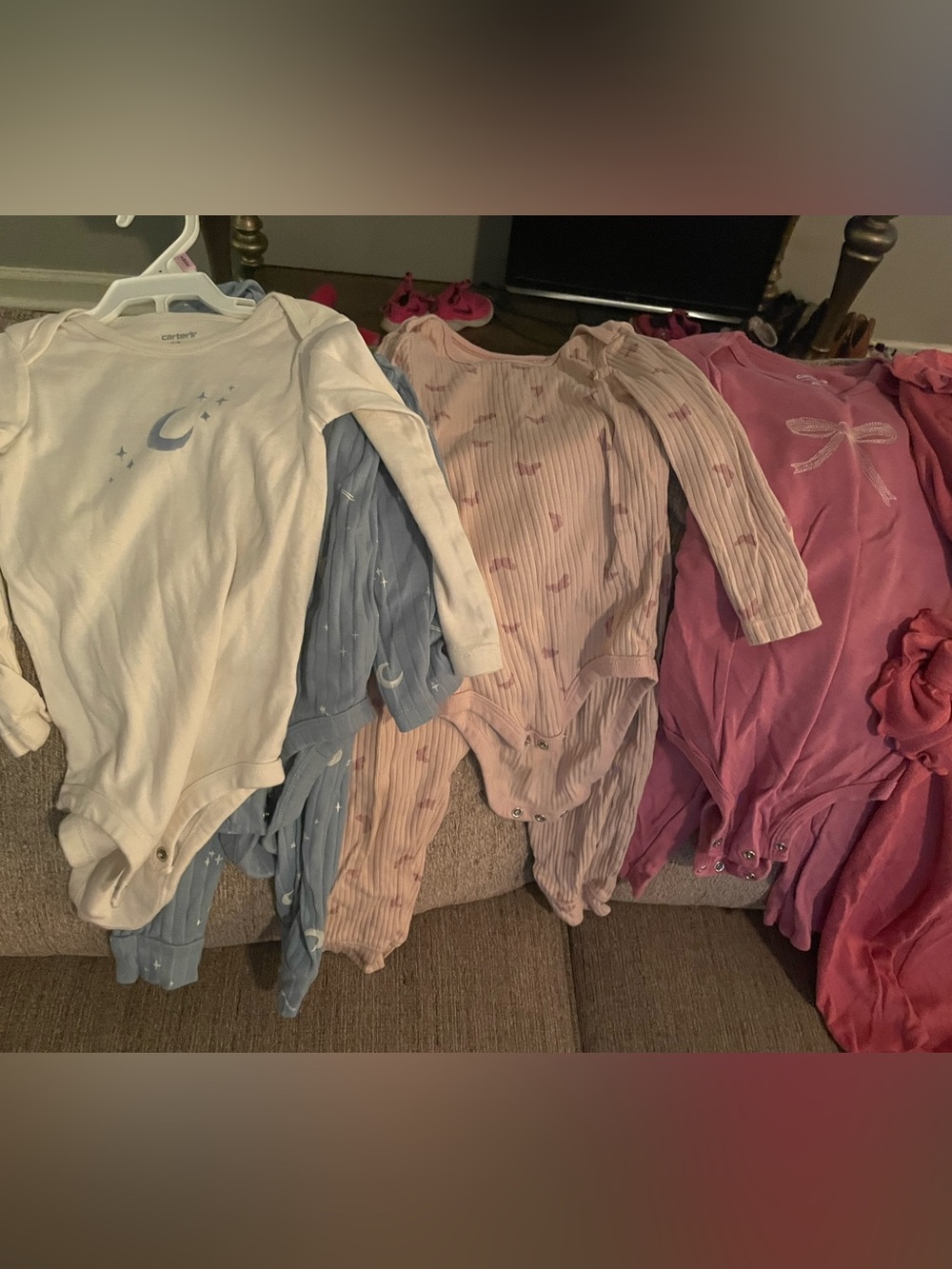Girls' Long-Sleeve Ribbed Carter’s Sets - Soft Everyday Wear